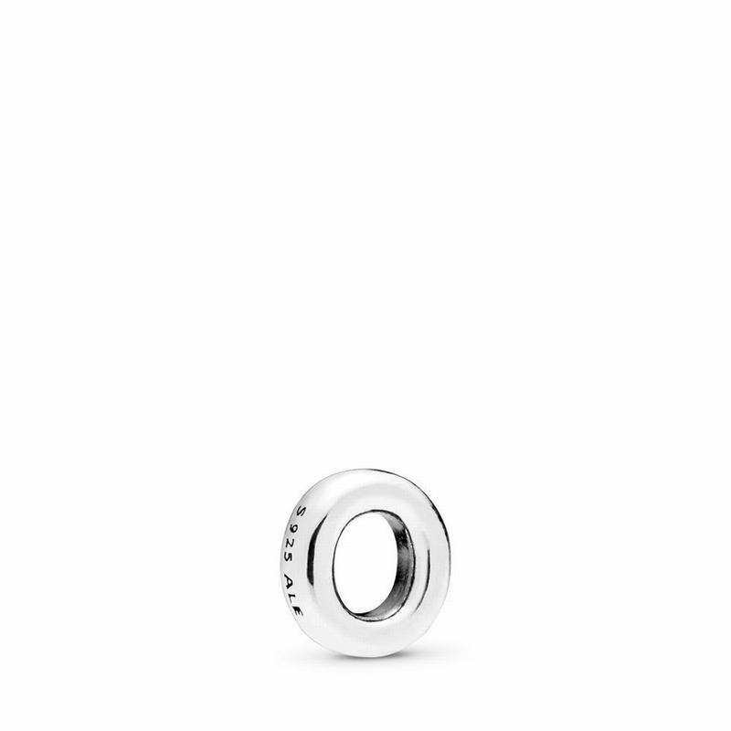 Pandora Letter O Petite Locket Charm Clearance NZ, Sterling Silver (625148-PUM)